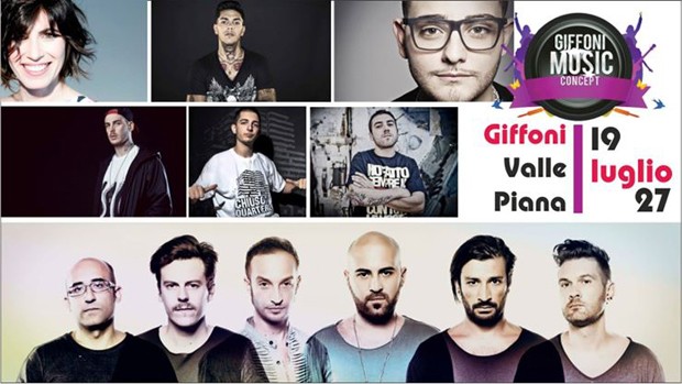 Giffoni Music Concept 2014, tutti i concerti