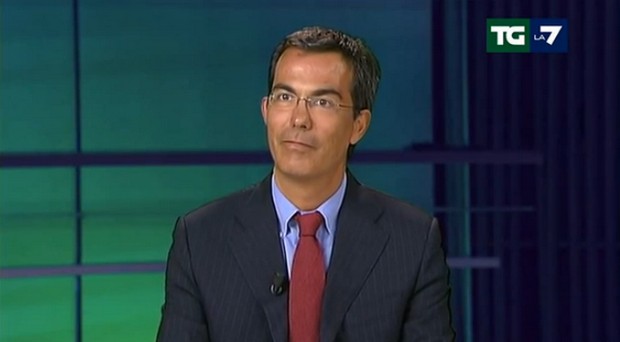 Giovanni Floris debutta su La7, ospite di Mentana al tg (VIDEO)