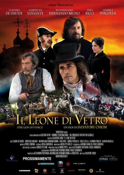 Il leone di vetro – locandina del dramma storico di Salvatore Chiosi