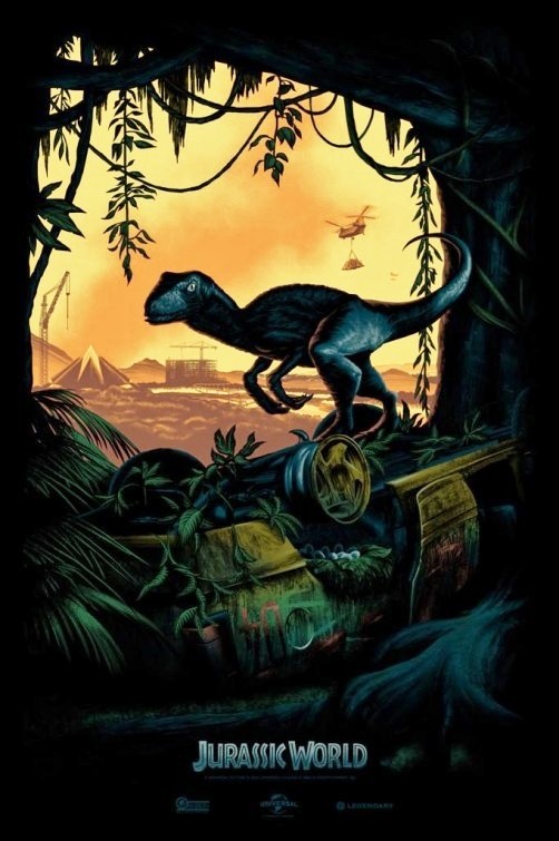 Jurassic World: foto dal set e primo poster dal Comic-Con 2014