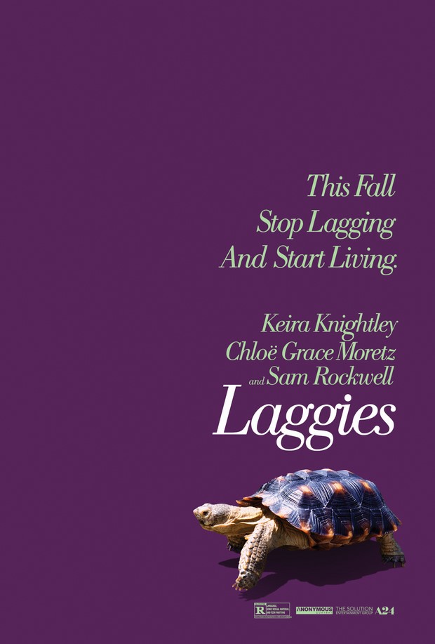 Laggies: poster della commedia con Chloe Moretz e Keira Knightley