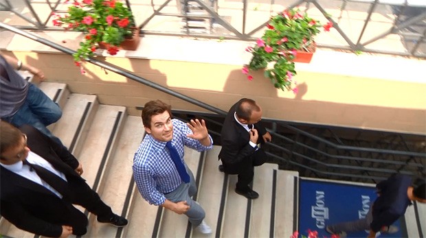 Matt Bomer a Giffoni 2014: “Tornerei in Glee. Il finale di White Collar? Sconvolgente” e lavora a un doc sui gay in Russia