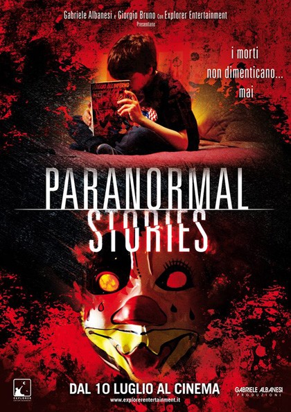 Paranormal Stories: locandina dell’antologia horror prodotta da Gabriele Albanesi