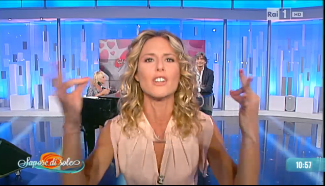 Sapore di sole, Ingrid Muccitelli esagitata nella puntata del 31 luglio 2014