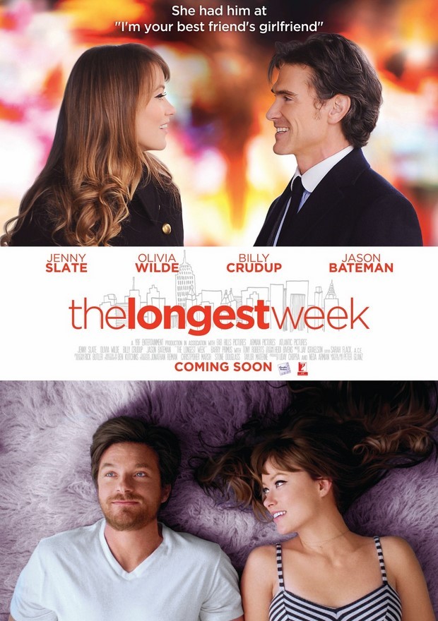 The Longest Week: locandina della comedy romantica con Jason Bateman e Olivia Wilde