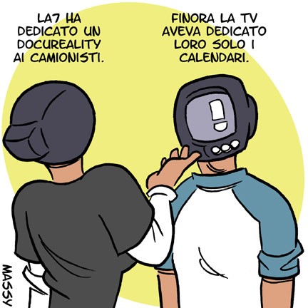 Tv e camionisti