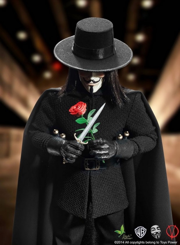 V per Vendetta: nuova action figure di Guy Fawkes