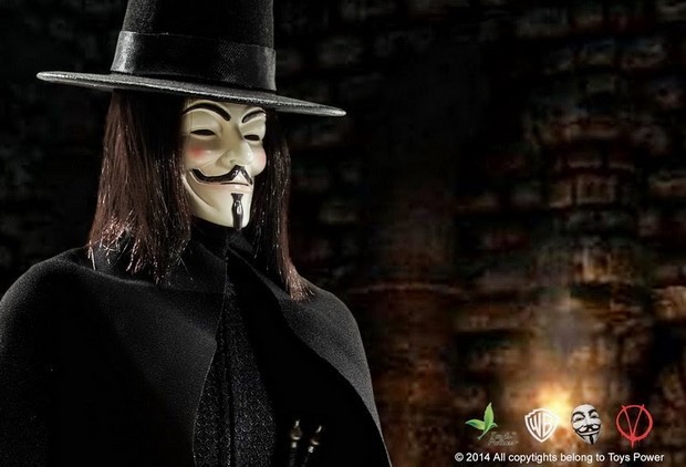 V per Vendetta: nuova action figure di Guy Fawkes