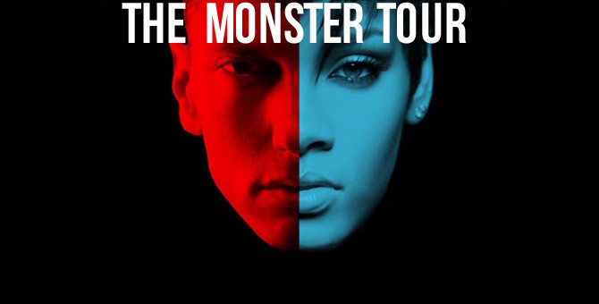 Eminem x Rihanna, The Monster Tour: scaletta concerto ed esibizioni video