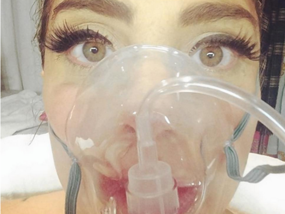 Lady Gaga ricoverata in ospedale per mal di montagna
