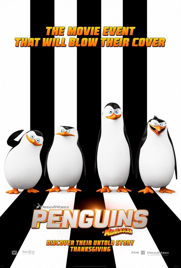 I Pinguini di Madagascar: nuovo poster dello spin-off d’animazione Dreamworks