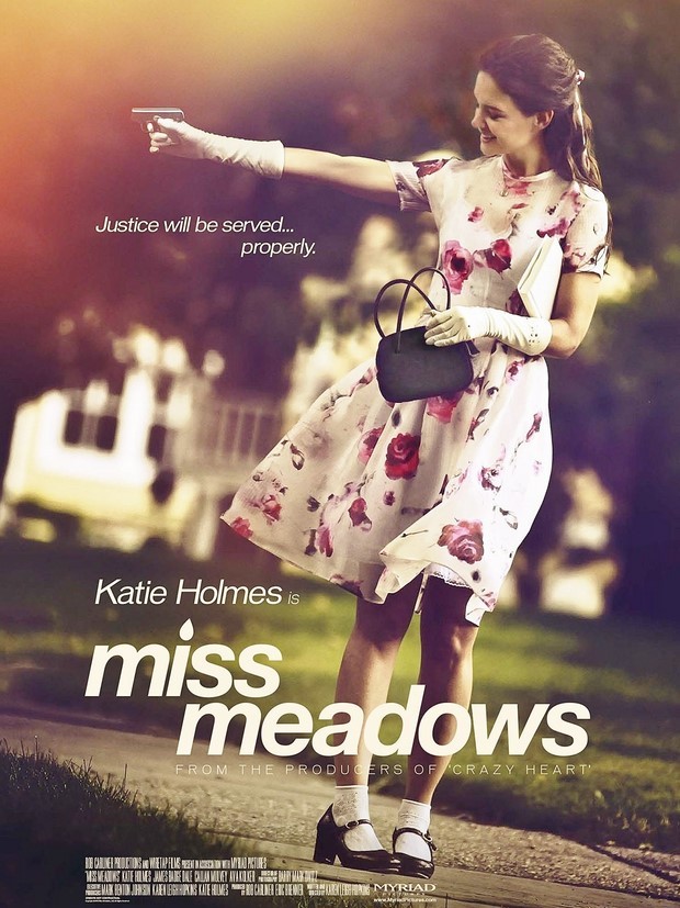 Miss Meadows: poster del thriller con Katie Holmes