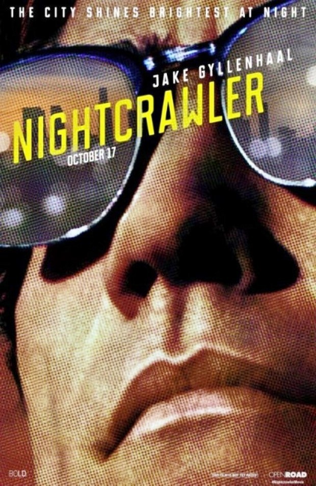 Nightcrawlers – primo poster del film con Jake Gyllenhaal