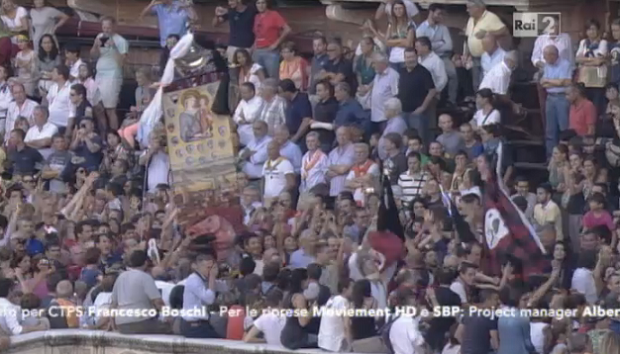Palio di Siena 16 agosto 2014 in tv in diretta su Rai 2: vince la Civetta