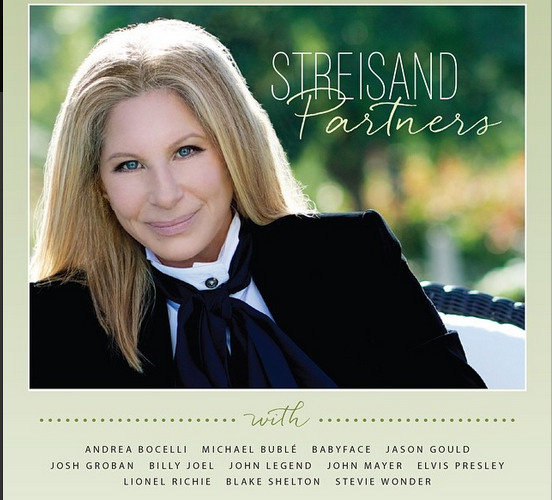 Barbra Streisand, Partners: tracklist canzoni album