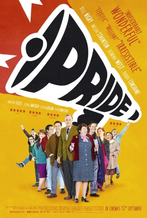 Pride: locandina del film vincitore della Queer Palm a Cannes 2014