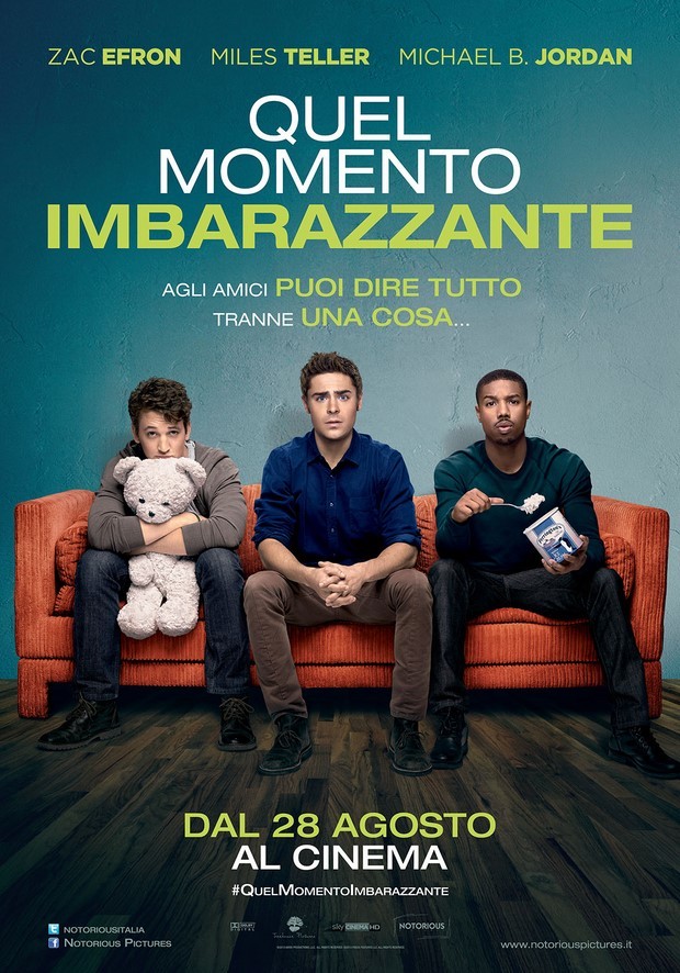 Quel Momento Imbarazzante: locandina ufficiale italiana della comedy con Zac Efron