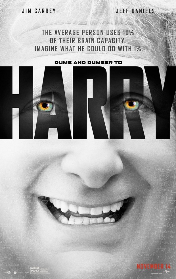 Scemo e più scemo 2: nuovi poster parodia del film “Lucy” di Luc Besson