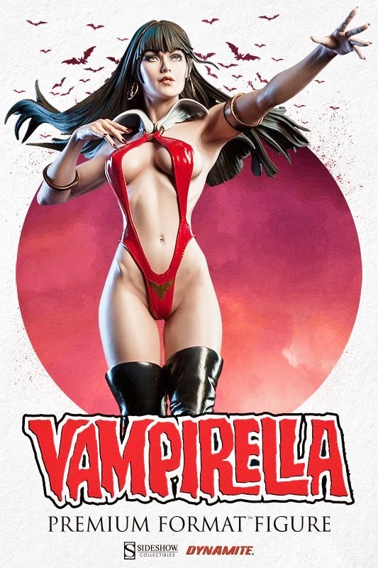 Vampirella: immagini della nuova statua Sideshow Collectibles