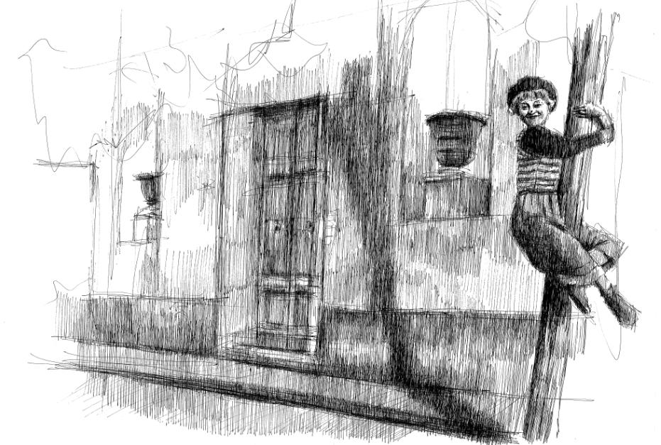 Sotto casa di Federico