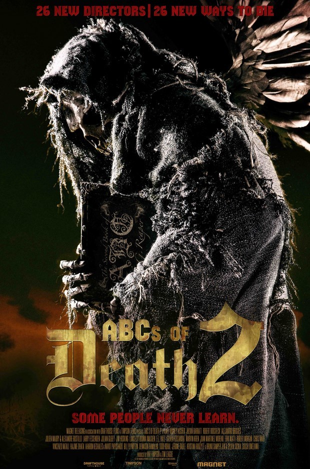 ABCs of Death 2:  locandina del sequel horror a episodi