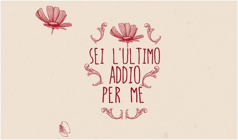 Annalisa, L’ultimo addio: video lyrics e testo