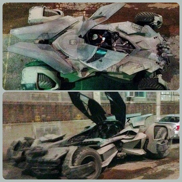 Batman v Superman: Dawn of Justice – foto dal set con la nuova Batmobile