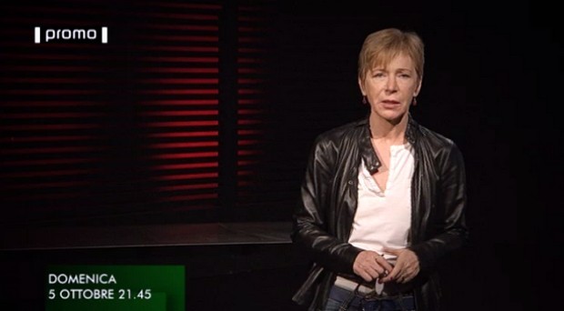 Promo tv: Gabanelli canta per Report, Santoro torna bambino (con Benigni) per Servizio Pubblico (VIDEO)