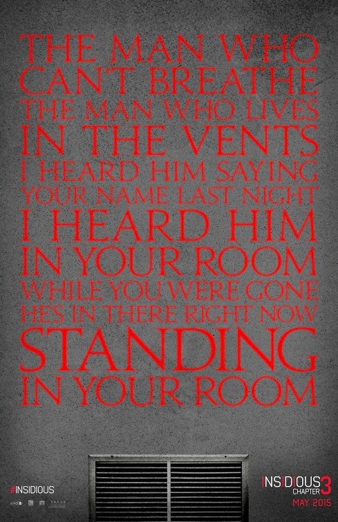 Insidious 3: primo teaser poster ufficiale del sequel horror di Leigh Whannell
