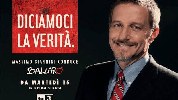 Ballarò, Massimo Giannini pronto al debutto con Benigni