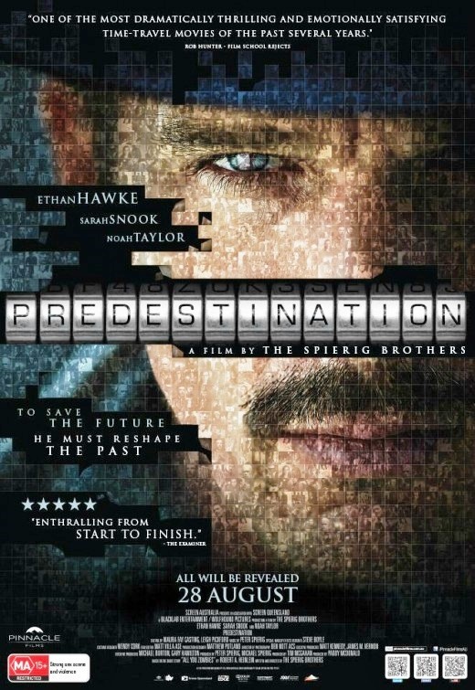 Predestination: primo poster del thriller sci-fi con Ethan Hawke