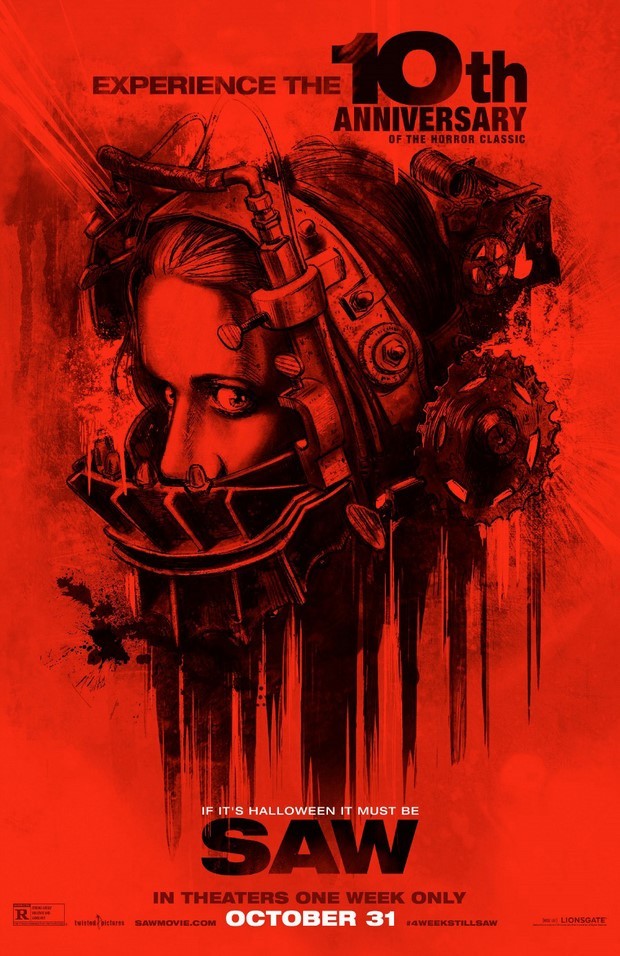 Saw – L’enigmista:  nuovo poster per il decimo anniversario