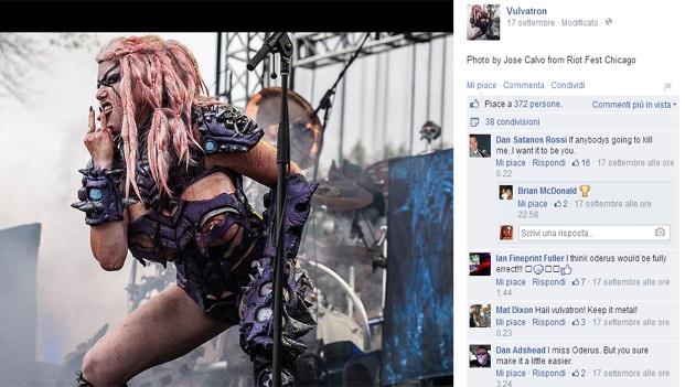 Vulvatron è la nuova cantante dei Gwar