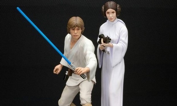 Star Wars: nuove statue Kotobukya di Luke Skywalker e la principessa Leia