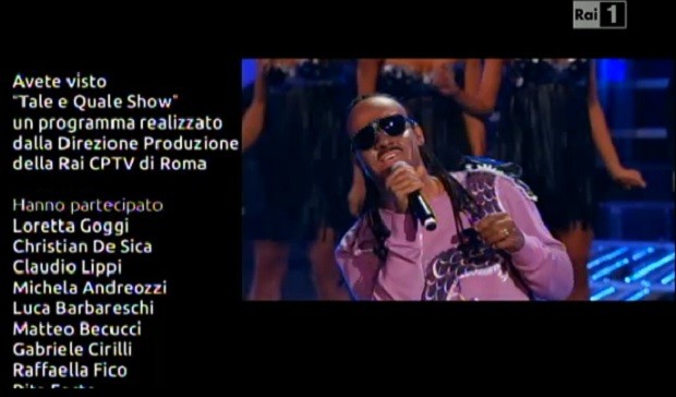 Tale e Quale Show, 26 settembre 2014: vince Valerio Scanu con Stevie Wonder, tutte le esibizioni