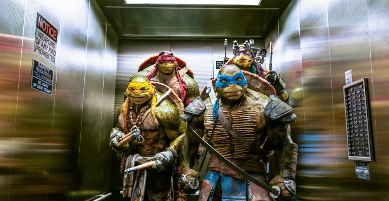 Tartarughe Ninja: nuova clip “in ascensore” e due featurette in italiano