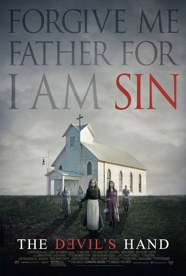 The Devil’s Hand: locandina del thriller sovrannaturale con Jennifer Carpenter