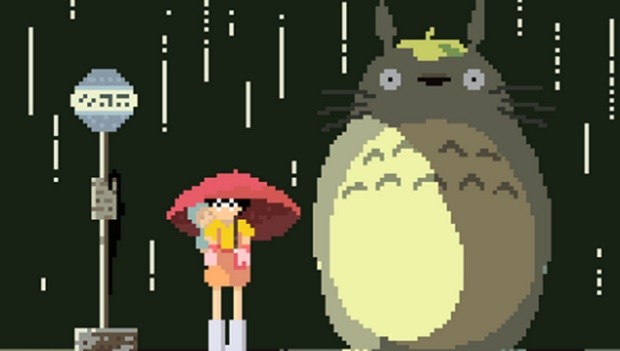 Hayao Miyazaki: tributo in 8 bit ai film dello Studio Ghibli