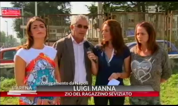 L’Arena e le scuse della mamma dell’aggressore di Napoli