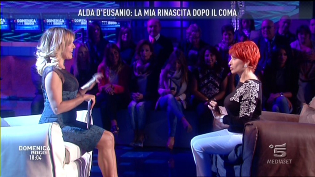 Alda D’Eusanio a Domenica Live