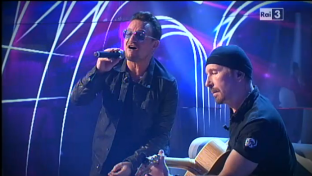 Che tempo che fa puntata 12 ottobre 2014: U2 ospiti, interviste ed esibizioni