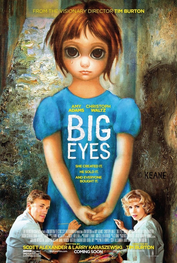 Big Eyes – primo poster del nuovo film di Tim Burton