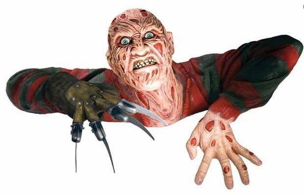 Halloween Horror Gagdet: decorazione Freddy Krueger esce dalla tomba