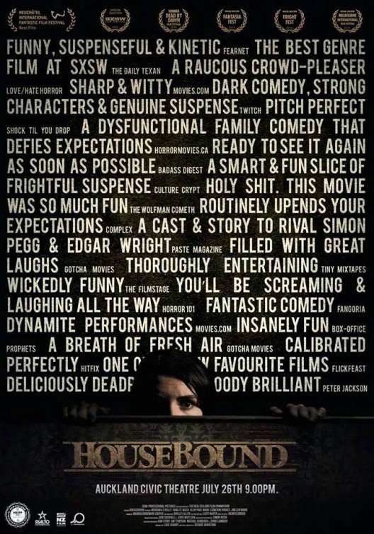 Housebound: locandine dell’horror di Gerard Johnstone