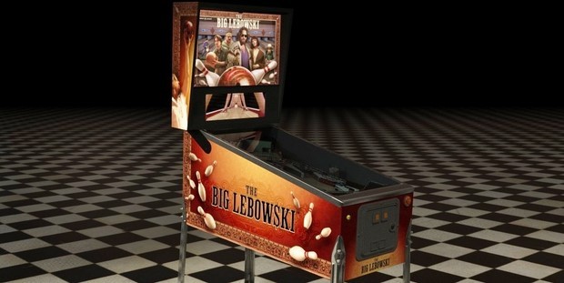 Il grande Lebowski: foto del flipper ufficiale del film dei fratelli Coen