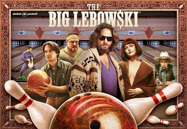 Il grande Lebowski: il flipper ufficiale del film dei fratelli Coen