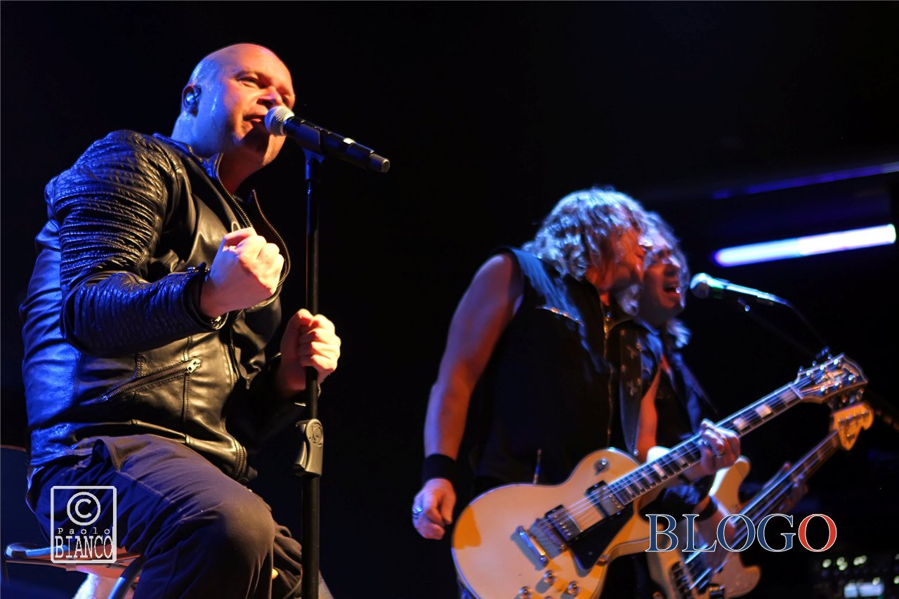 Unisonic foto concerto Trezzo Milano 7 Ottobre 2014