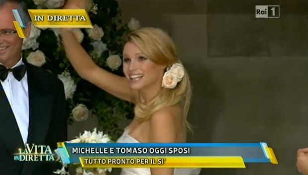 Michelle Hunziker, il reality delle nozze in esclusiva Raiset: il pomeriggio su RaiUno (contro la D’Urso), la sera a Striscia