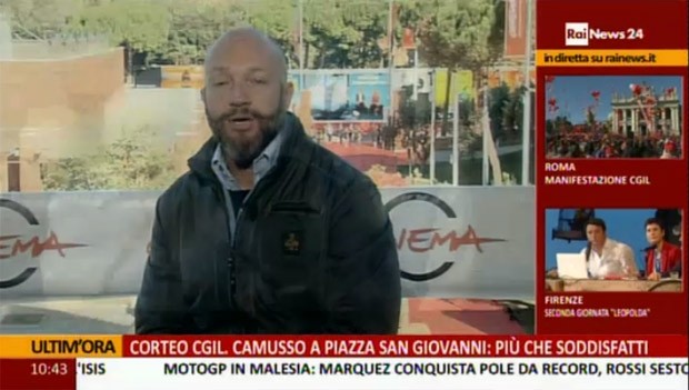 Leopolda 2014 e Manifestazione CGIL in tv: dirette su Rai News e Sky Tg24