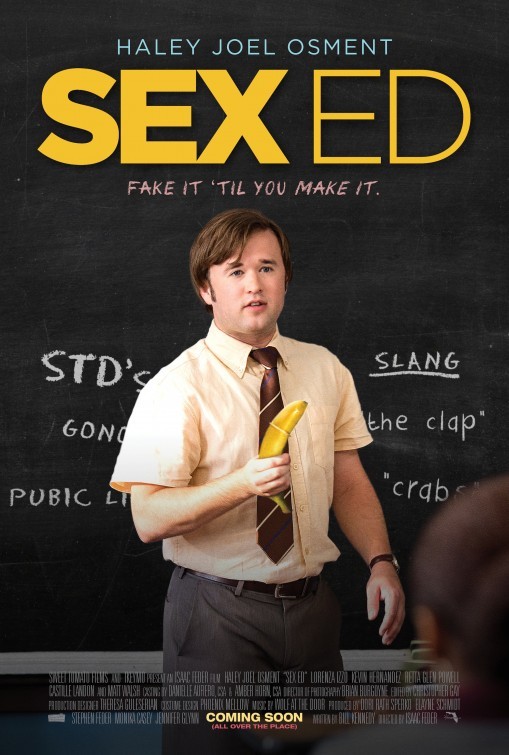 Sex Ed: poster della commedia con Haley Joel Osment